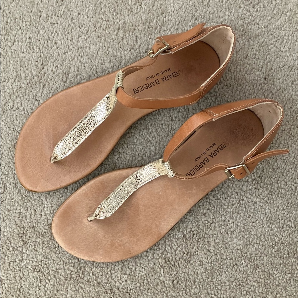Barbara Barbieri Leather Sandals